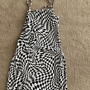 Cool checkered dress